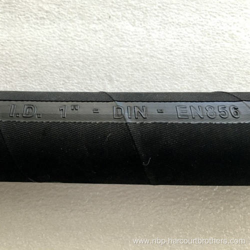 SAE 100 R12 Oil Resistant Rubber Hose Hydraulic Rubber Hose